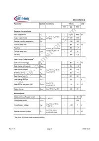 BSC042N03S G Datasheet Page 3