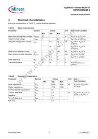 BSF050N03LQ3GXUMA1 Datasheet Page 4