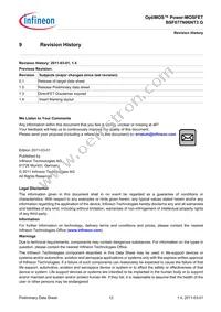 BSF077N06NT3GXUMA1 Datasheet Page 13