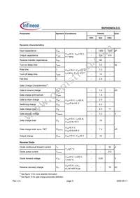 BSF083N03LQ G Datasheet Page 3