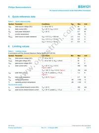 BSH121 Datasheet Page 3