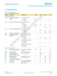 BSH121 Datasheet Page 6