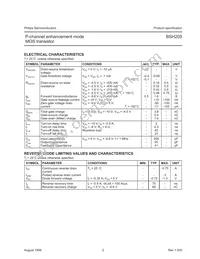 BSH205 Datasheet Page 3