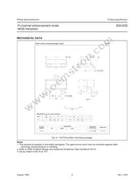 BSH205 Datasheet Page 7