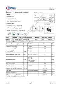 BSL215PL6327HTSA1 Cover