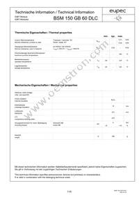 BSM150GB60DLCHOSA1 Datasheet Page 3