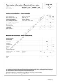 BSM200GB60DLCHOSA1 Datasheet Page 3