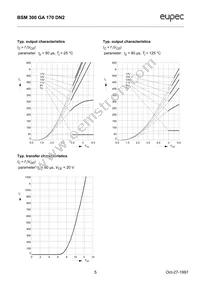 BSM300GA170DN2HOSA1 Datasheet Page 5