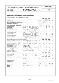 BSM35GP120BOSA1 Datasheet Page 3