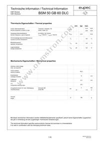 BSM50GB60DLCHOSA1 Datasheet Page 3