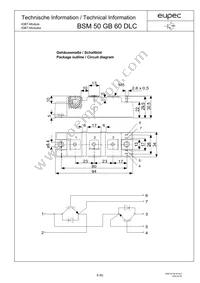 BSM50GB60DLCHOSA1 Datasheet Page 8