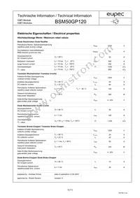 BSM50GP120BOSA1 Datasheet Cover