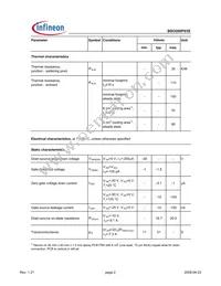 BSO200P03SNTMA1 Datasheet Page 2