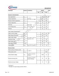 BSO200P03SNTMA1 Datasheet Page 3