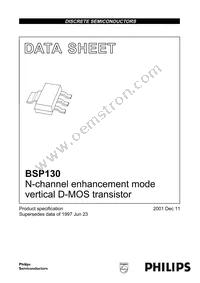 BSP130 Datasheet Page 2