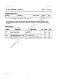 BSP19 Datasheet Page 4