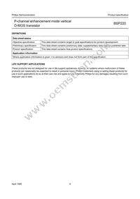BSP220 Datasheet Page 9