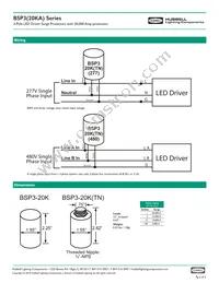 BSP3-480-20KA-TN Datasheet Page 2
