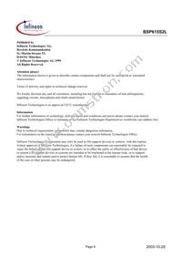 BSP615S2L Datasheet Page 8