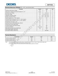 BSP75GQTA Datasheet Page 3