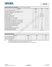 BSP75NTA Datasheet Page 3