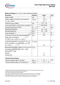 BSP762TNT Datasheet Page 3