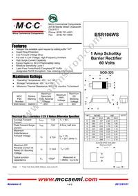 BSR106WS-TP Datasheet Cover