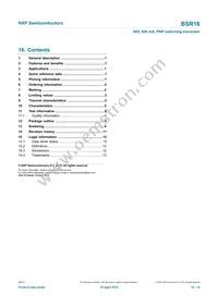 BSR16/LF1R Datasheet Page 14