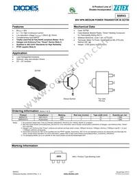 BSR43TA Datasheet Cover