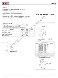 BSS123K-TP Datasheet Cover