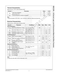 BSS123W Datasheet Page 3