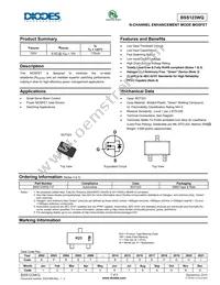 BSS123WQ-7-F Datasheet Cover