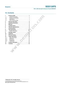 BSS138PS Datasheet Page 16