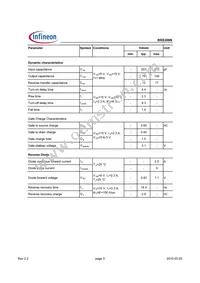 BSS306NL6327HTSA1 Datasheet Page 3
