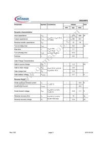 BSS308PEL6327HTSA1 Datasheet Page 3