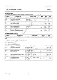 BSS63 Datasheet Page 4