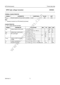 BSS64 Datasheet Page 4