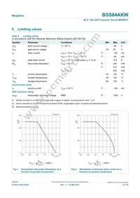 BSS84AKW-BX Datasheet Page 3