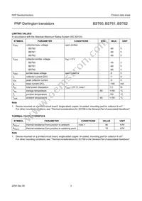 BST61 Datasheet Page 4