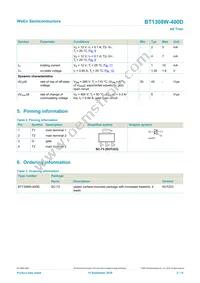 BT1308W-400D Datasheet Page 2