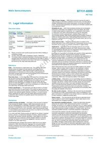 BT131-600D/L01EP Datasheet Page 11