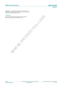 BT134-600 Datasheet Page 12