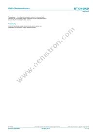 BT134-600D Datasheet Page 12