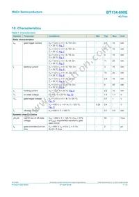 BT134-600E Datasheet Page 7