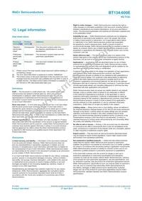 BT134-600E Datasheet Page 11