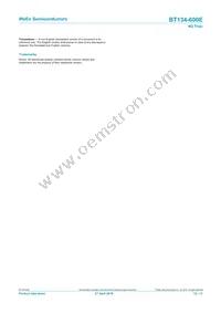 BT134-600E Datasheet Page 12