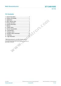 BT134W-600 Datasheet Page 16