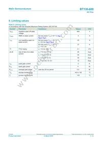 BT136-600/DG Datasheet Page 3