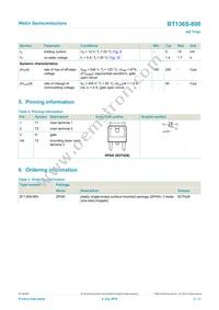 BT136S-800 Datasheet Page 2