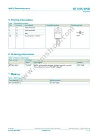 BT136X-600D Datasheet Page 2